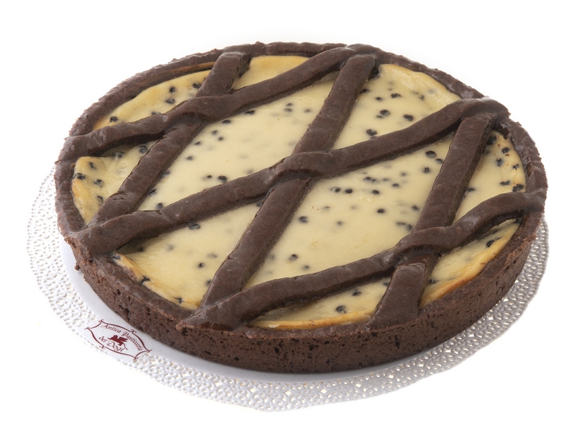 crostata ricotta e cioccolato